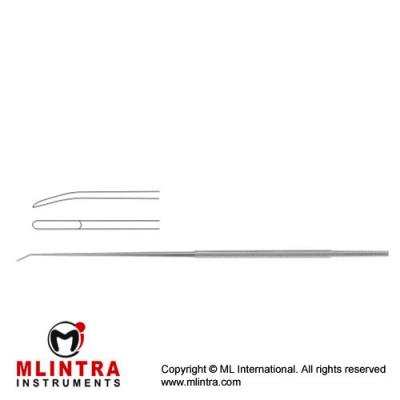 Rhoton Micro Dissector Spatula Shaped Stainless Steel, 18.5 cm - 7 1/4" Tip Size 1.0 mm